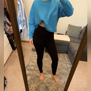 SET of XS oversized All in Motion crew neck and PINK seamless legging